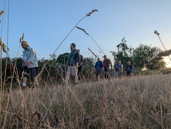 Group Photo at Sunset